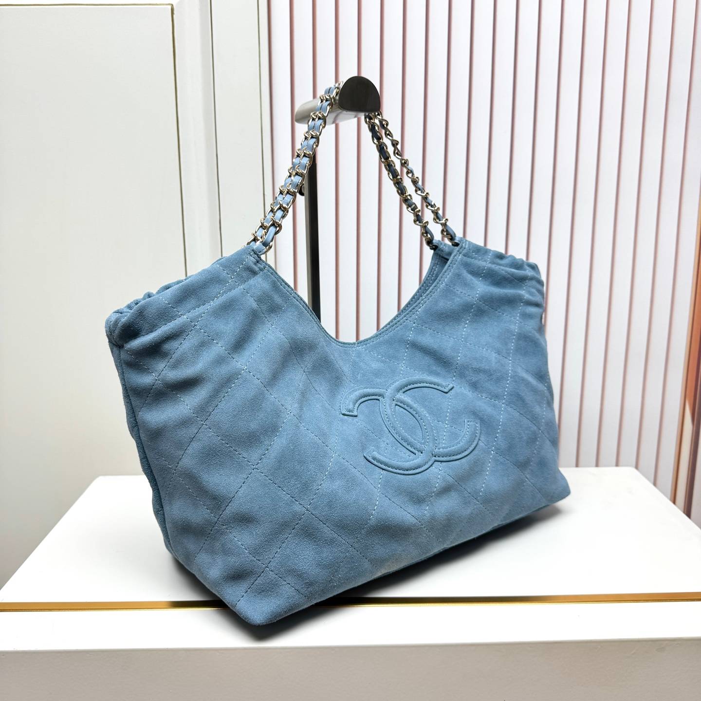 シャネル 6226 小号 ラムスキン チェーンショルダーバッグ ゴールド金具 レディース - 画像 6