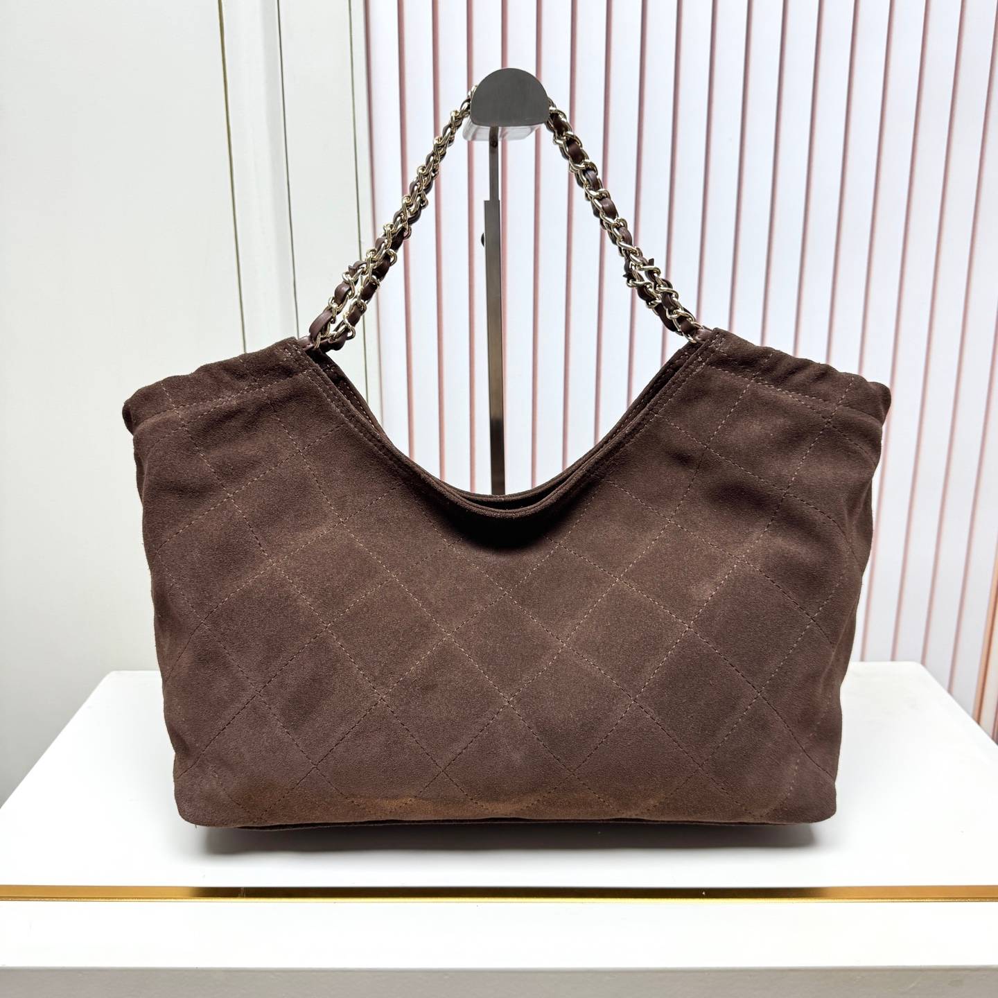 シャネル 6226 小号 ラムスキン チェーンショルダーバッグ ゴールド金具 レディース - 画像 14
