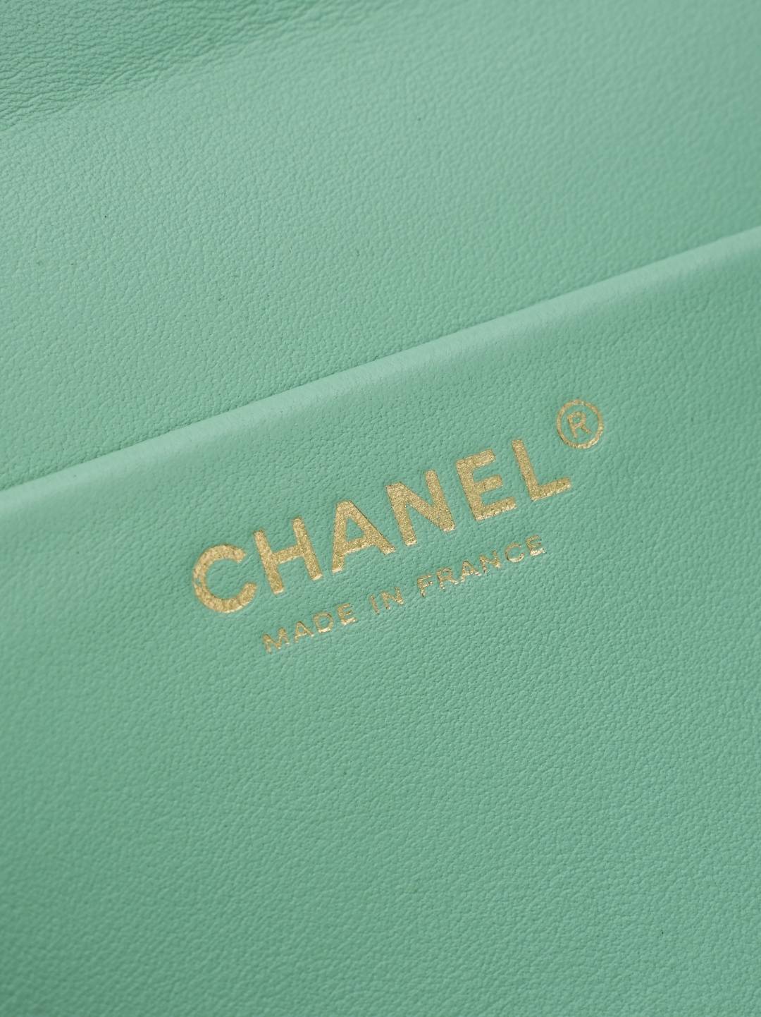 シャネル CHANEL マトラッセ ラムスキン チェーンショルダーバッグ ブラック ゴールド金具 レディース - 画像 12