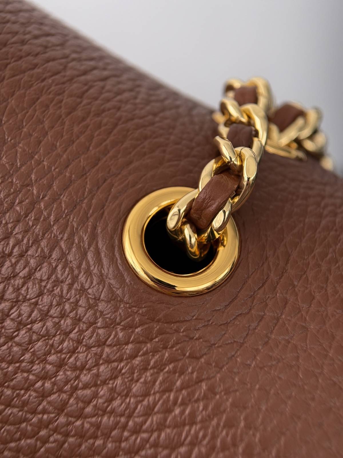 シャネル CHANEL 26A マトラッセ レザー編み込みチェーン フラップバッグ ブラック ベージュ ゴールド金具 - 画像 15