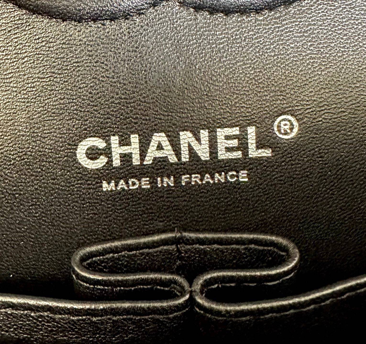 シャネル CHANEL マトラッセ キャビアスキン チェーンショルダーバッグ ブラック ゴールド金具 レディース - 画像 11