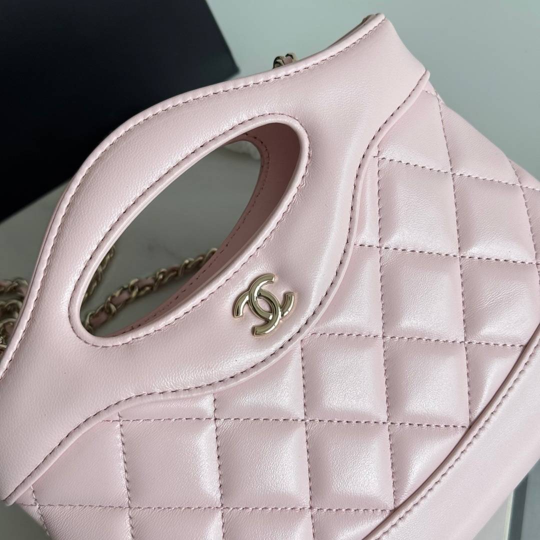 シャネル AS3656 マトラッセ ラムスキン チェーンショルダーバッグ ゴールド金具 レディース - 画像 14