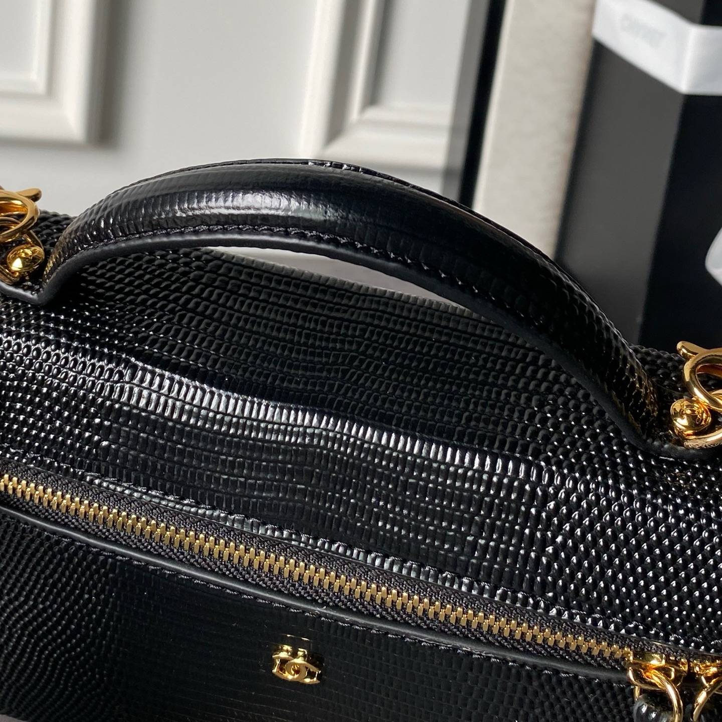シャネル CHANEL マトラッセ フラップバッグ キャビアスキン フラップバッグ ヴァニティ チェーンショルダー ブラ - 画像 6