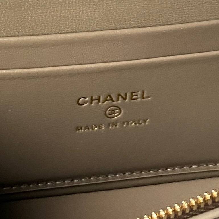 シャネル CHANEL マトラッセ フラップバッグ キャビアスキン フラップバッグ ヴァニティ チェーンショルダー ブラ - 画像 11
