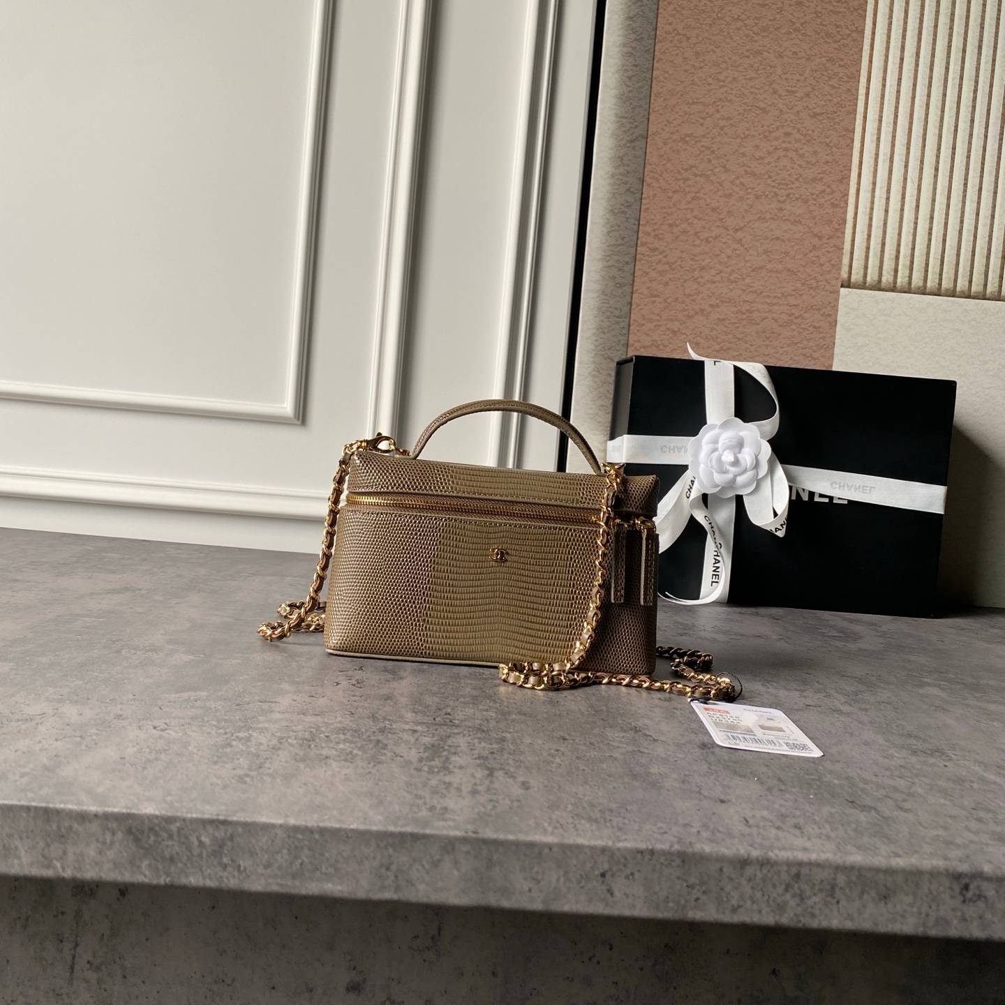 シャネル CHANEL マトラッセ フラップバッグ キャビアスキン フラップバッグ ヴァニティ チェーンショルダー ブラ - 画像 19