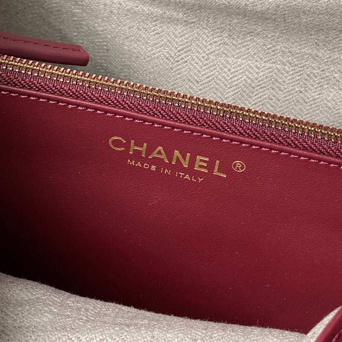 シャネル CHANEL マトラッセ チェーンショルダーバッグ キャビアスキン ブラック ゴールド金具 レディース - 画像 11