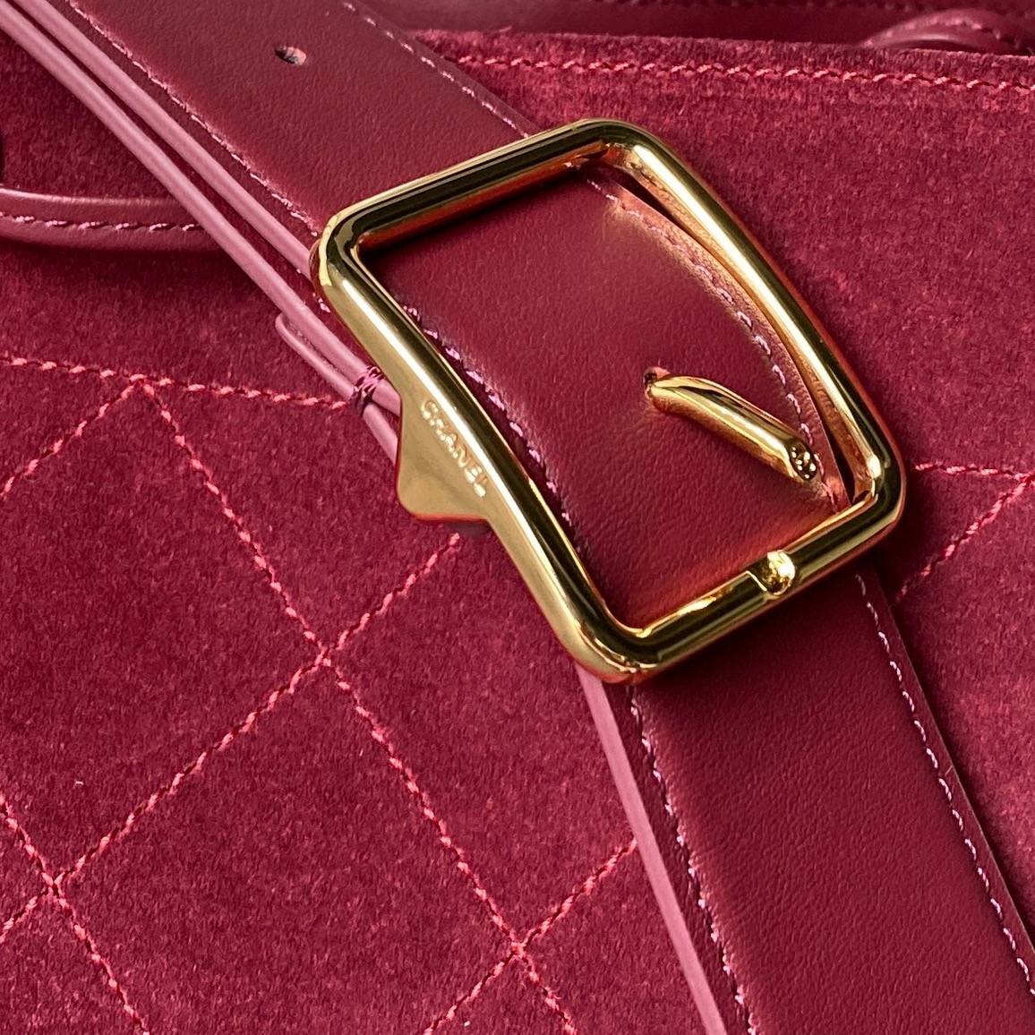 シャネル CHANEL マトラッセ チェーンショルダーバッグ キャビアスキン ブラック ゴールド金具 レディース - 画像 16