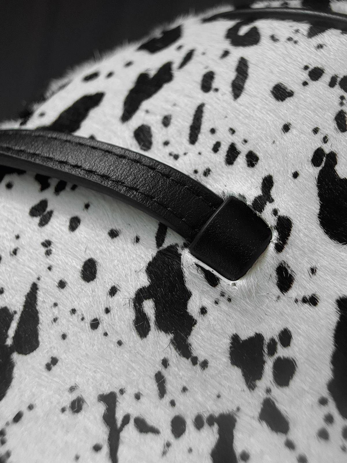 シャネル CHANEL 5460 マトラッセ ファー ボウル型 バニティバッグ ゴールド金具 バイカラー レディース - 画像 6