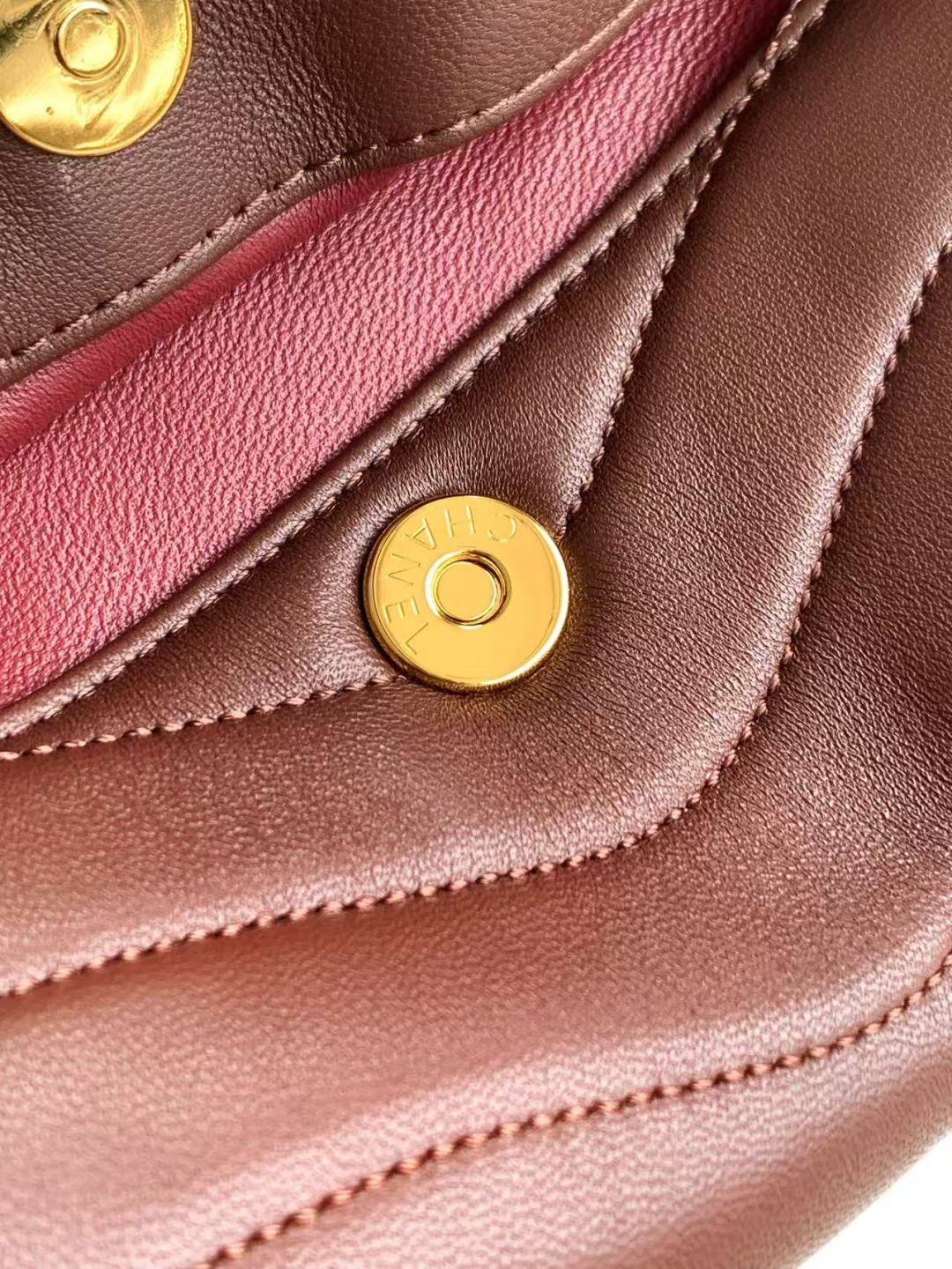 シャネル CHANEL マトラッセ チェーンショルダーバッグ キャビアスキン ゴールド金具 レディース ブラック - 画像 14