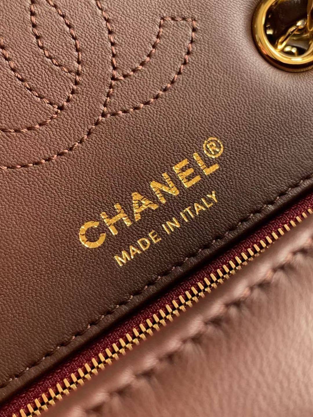 シャネル CHANEL マトラッセ キャビアスキン チェーンショルダーバッグ ブラック ゴールド金具 レディース - 画像 13