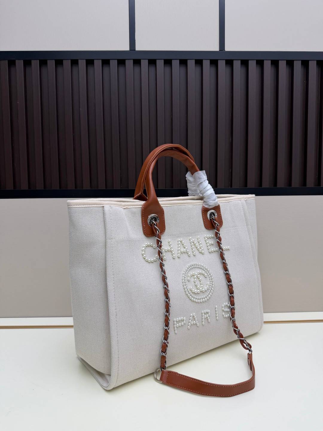 シャネル CHANEL マトラッセ チェーンショルダーバッグ ラムスキン ブラック ゴールド金具 レディース - 画像 9
