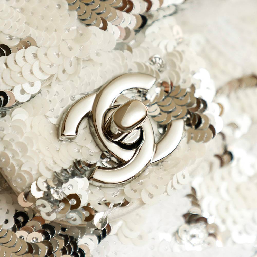シャネル CHANEL マトラッセ フラップバッグ ブラック プッシュロック ゴールド金具 シルバー金具 ミラー付き レ - 画像 3