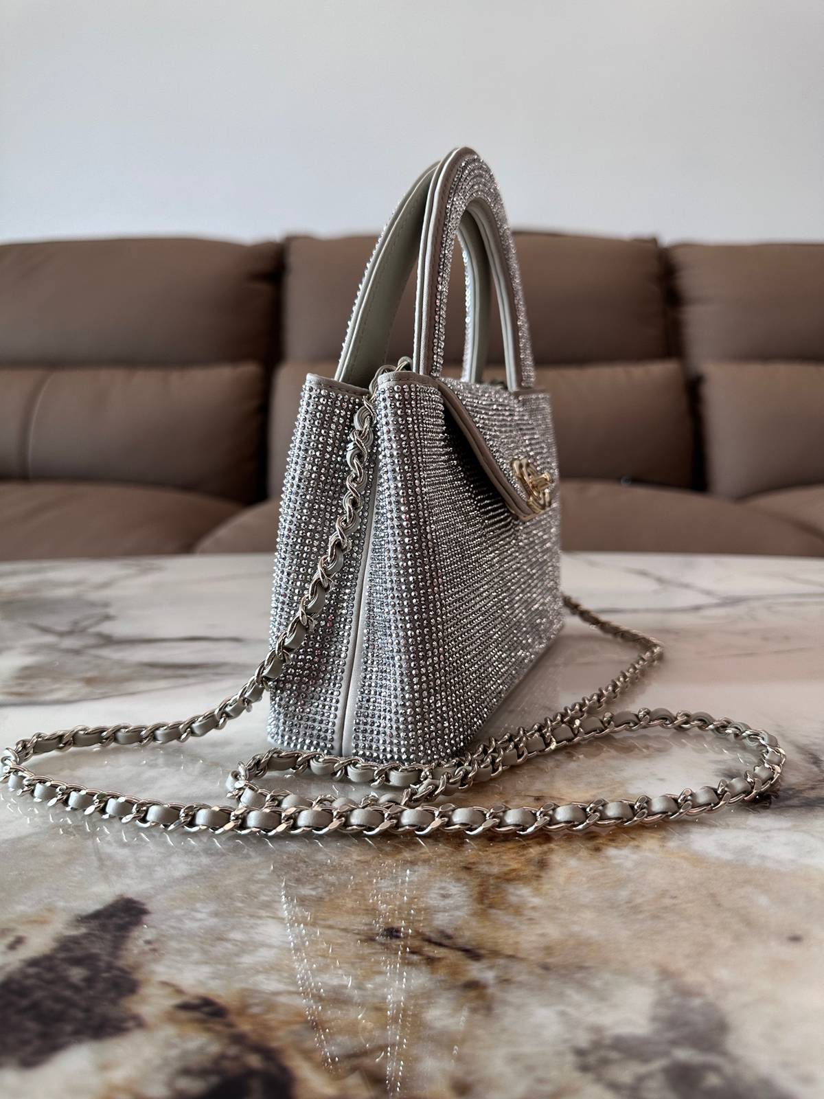 CHANEL シャネル マトラッセ ラムスキン チェーンショルダーバッグ ゴールド金具 ブラック レディース - 画像 18