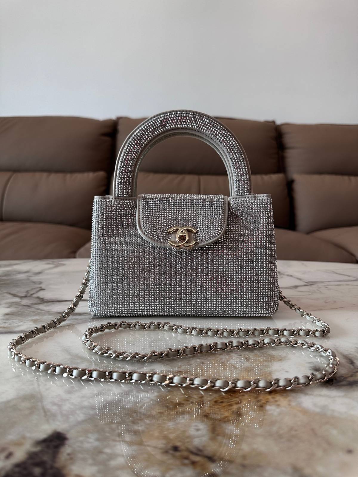 CHANEL シャネル マトラッセ ラムスキン チェーンショルダーバッグ ゴールド金具 ブラック レディース - 画像 19