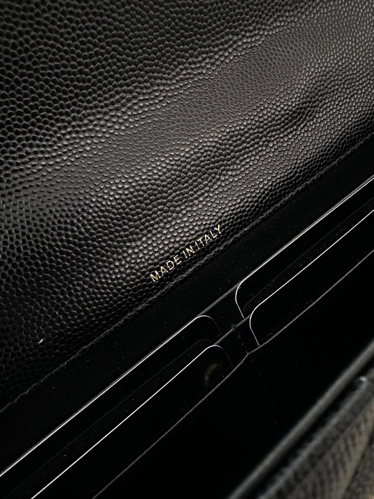 シャネル CHANEL マトラッセ チェーンショルダーバッグ キャビアスキン ゴールド金具 レディース ブラック ベージ - 画像 20