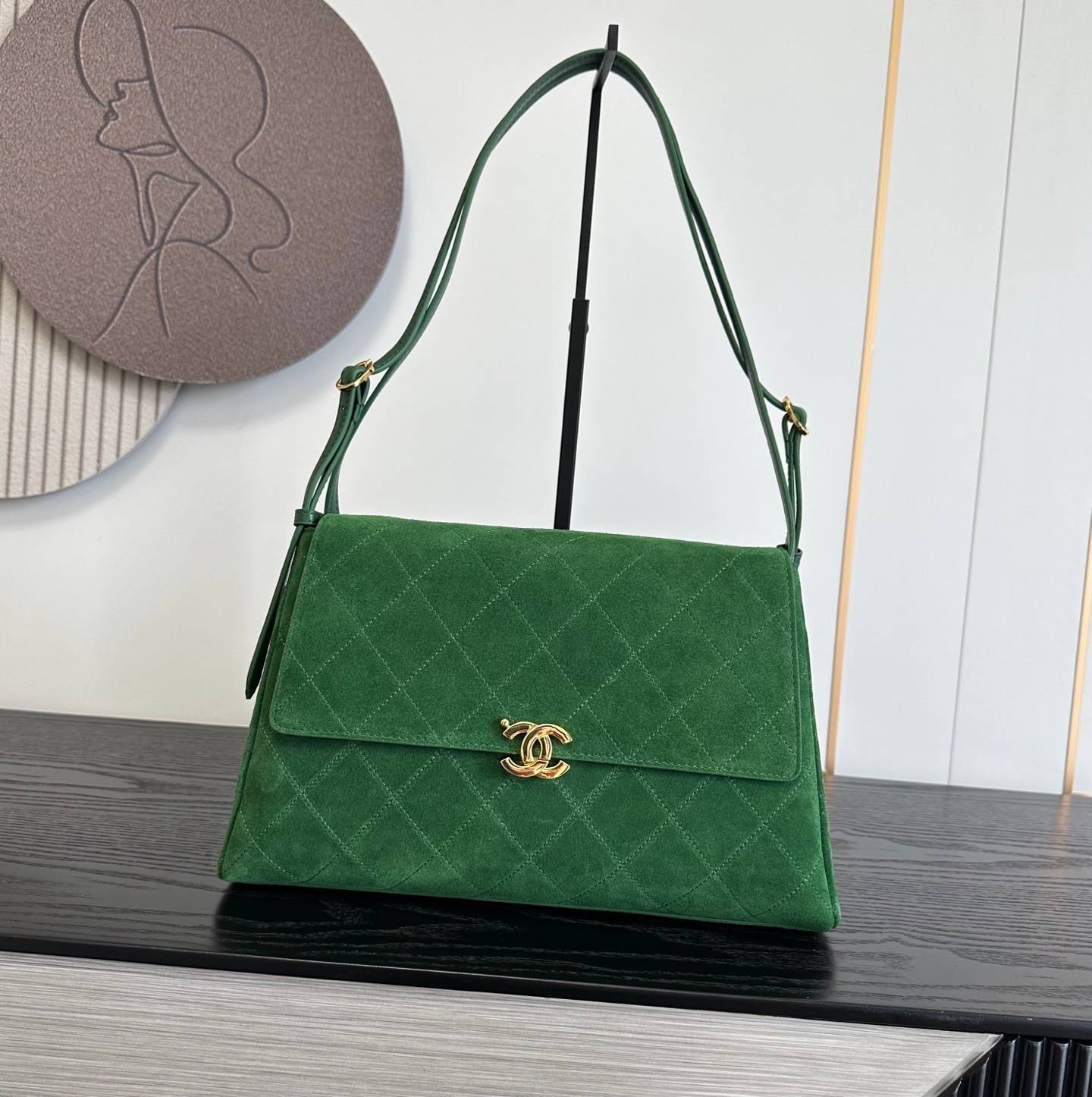 シャネル 3220 マトラッセ ラムスキン チェーンショルダーバッグ ゴールド金具 レディース - 画像 19