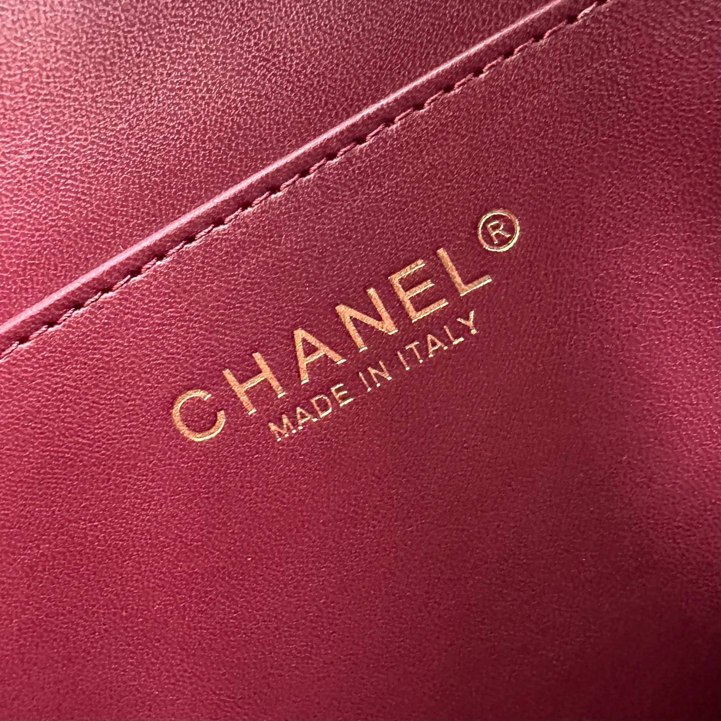シャネル 3220 マトラッセ ラムスキン チェーンショルダーバッグ ゴールド金具 レディース バイカラー - 画像 11