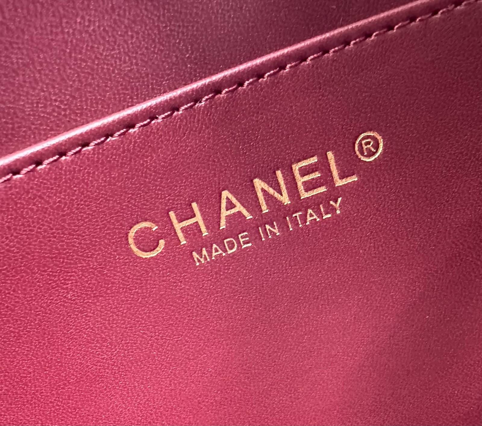 シャネル 3220 マトラッセ リッチレザー フラップバッグ ゴールド金具 ターンロック ショルダーバッグ レディース - 画像 2