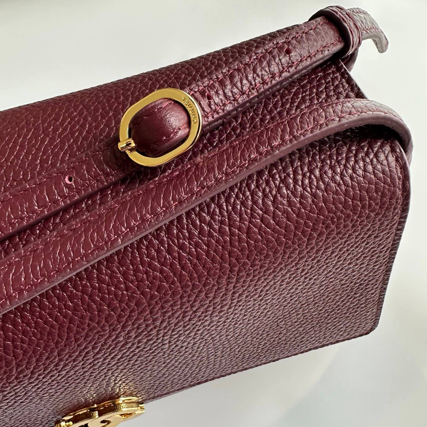 シャネル 3220 マトラッセ リッチレザー フラップバッグ ゴールド金具 ターンロック ショルダーバッグ レディース - 画像 4