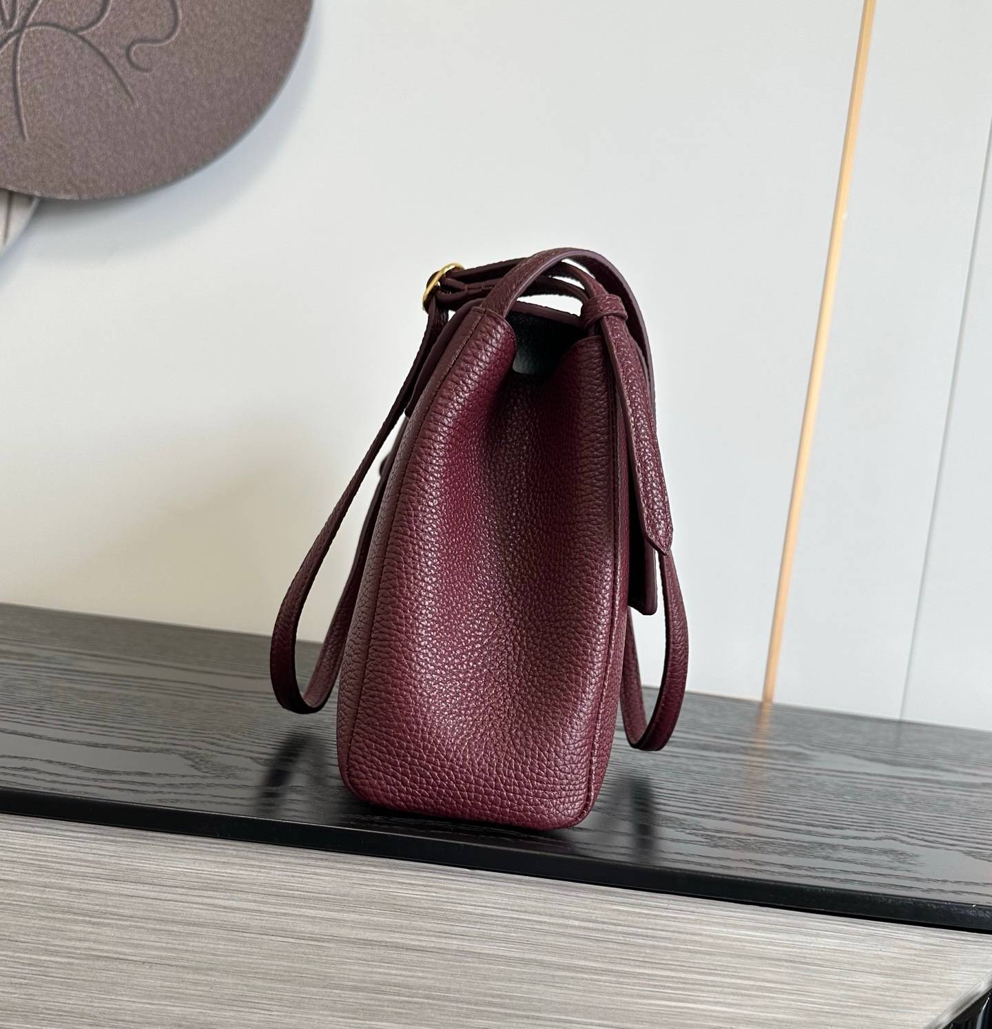 シャネル 3220 マトラッセ リッチレザー フラップバッグ ゴールド金具 ターンロック ショルダーバッグ レディース - 画像 8