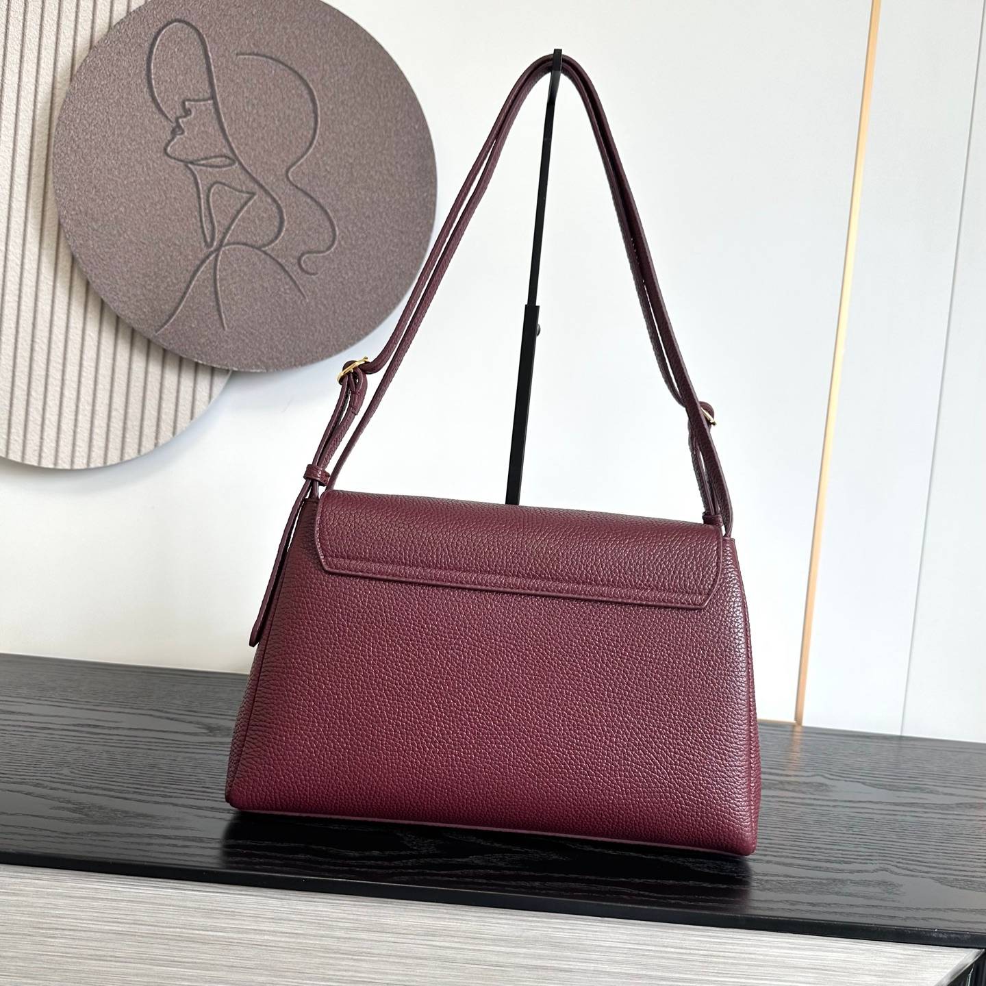 シャネル 3220 マトラッセ リッチレザー フラップバッグ ゴールド金具 ターンロック ショルダーバッグ レディース - 画像 9