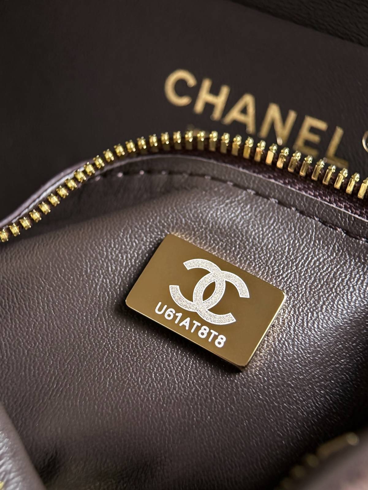 シャネル 6626 ミニマトラッセ ラムスキン フラップバッグ ゴールド金具 イエロー ブラック ホワイト レディース - 画像 2