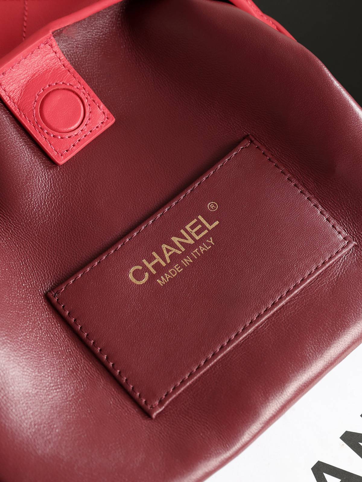 シャネル CHANEL マトラッセ ブラック キャビアスキン フラップバッグ チェーンショルダー 2WAY レディース - 画像 2