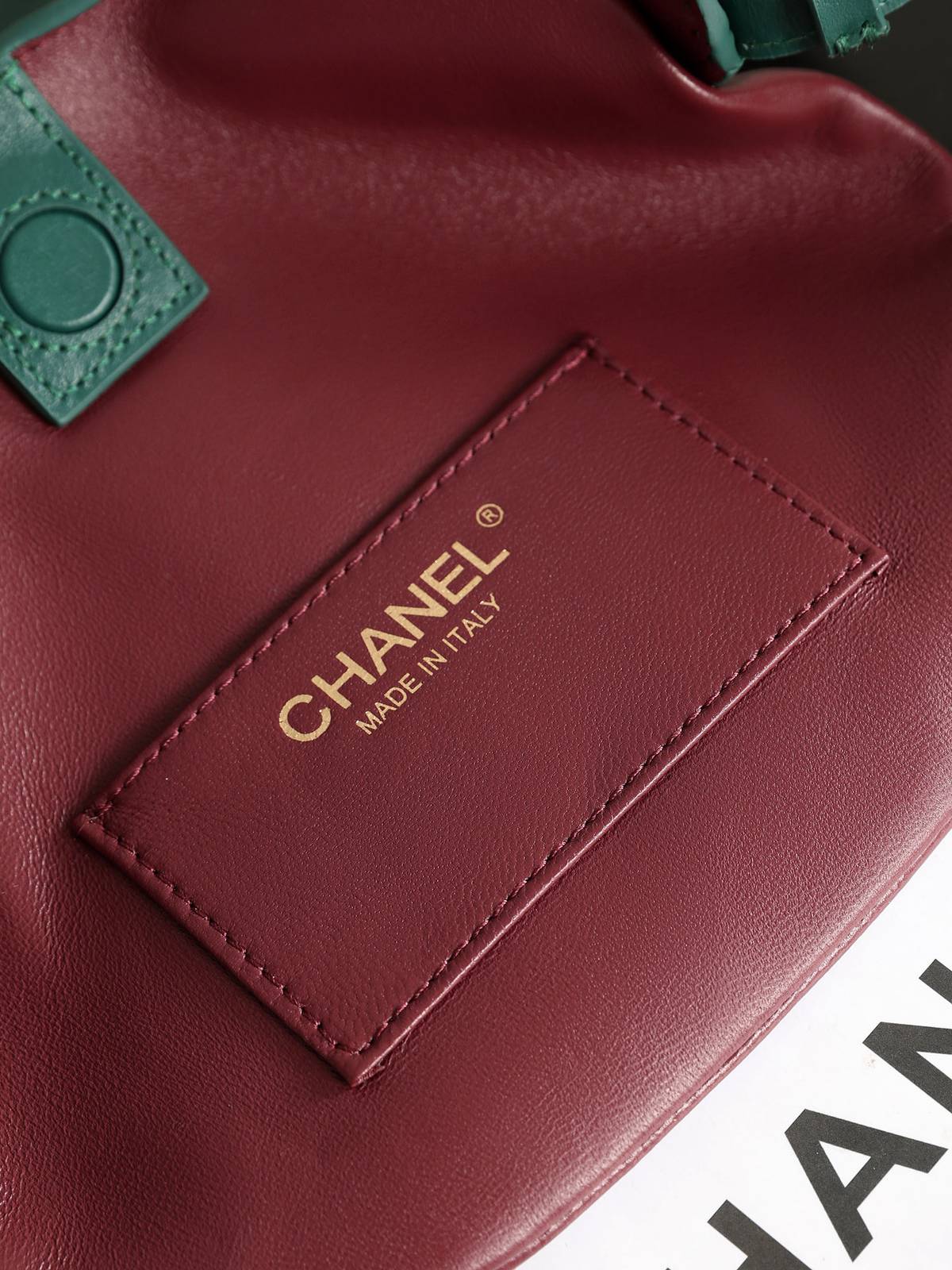 シャネル CHANEL マトラッセ ブラック キャビアスキン フラップバッグ チェーンショルダー 2WAY レディース - 画像 20