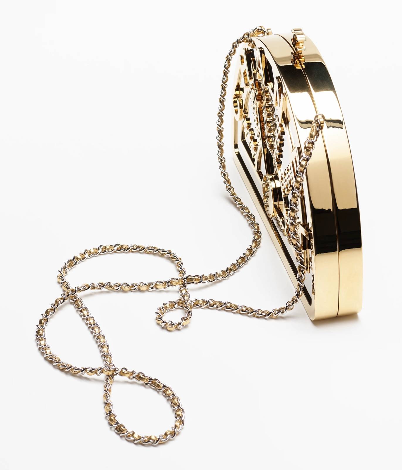 シャネル CHANEL マトラッセ チェーンショルダーバッグ キャビアスキン ゴールド金具 レディース ブラック - 画像 2
