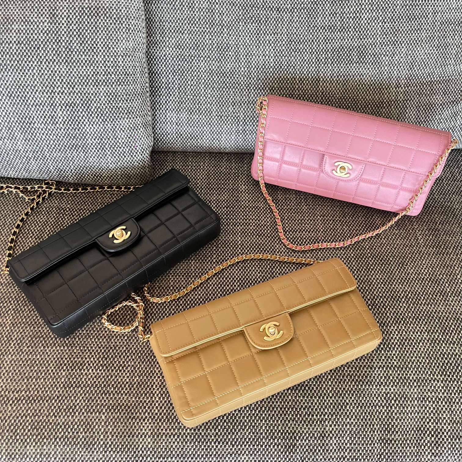 シャネル CHANEL マトラッセ チェーンショルダーバッグ ブラック ベージュ ピンク レディース
