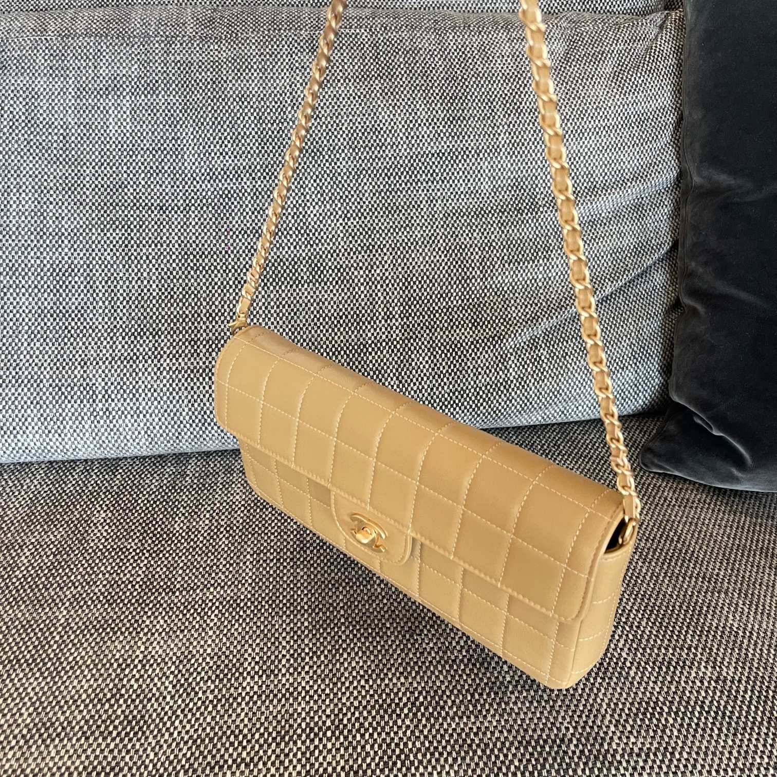 シャネル CHANEL マトラッセ チェーンショルダーバッグ ブラック ベージュ ピンク レディース - 画像 18