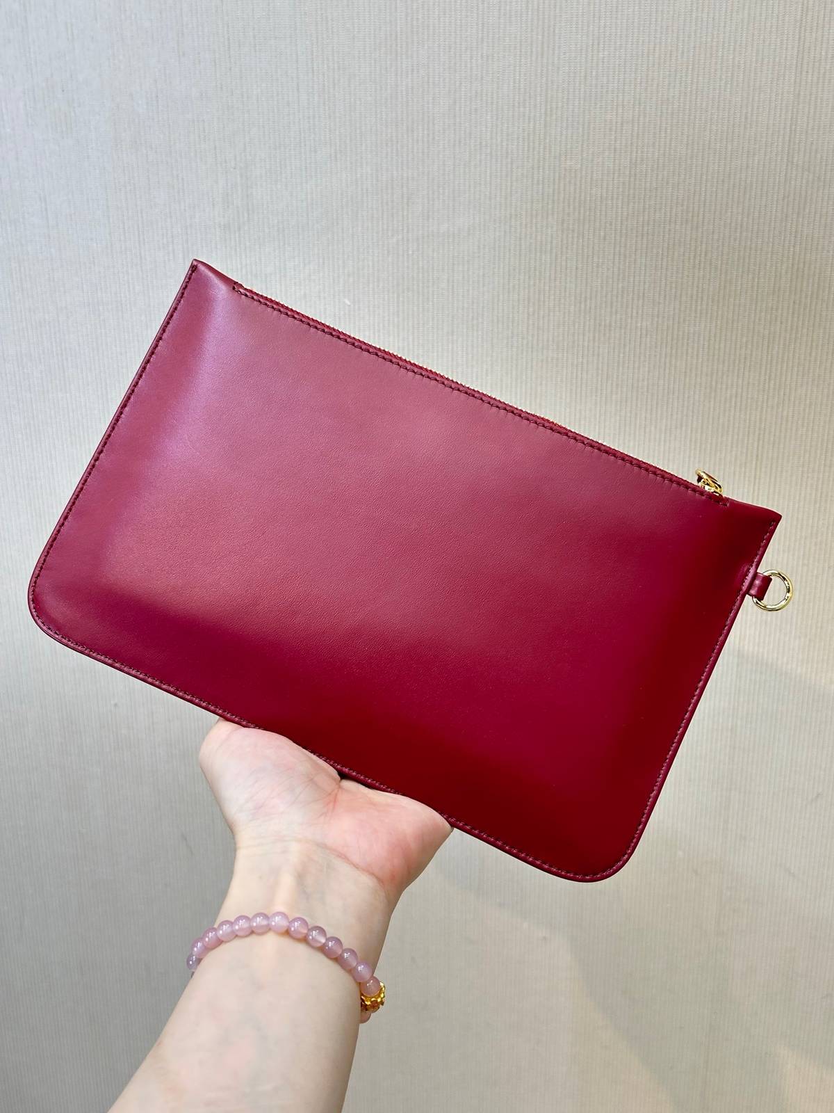 シャネル CHANEL AS6475 マトラッセ ラムスキン トートバッグ プッシュロック ゴールド金具 ベージュ レデ - 画像 14