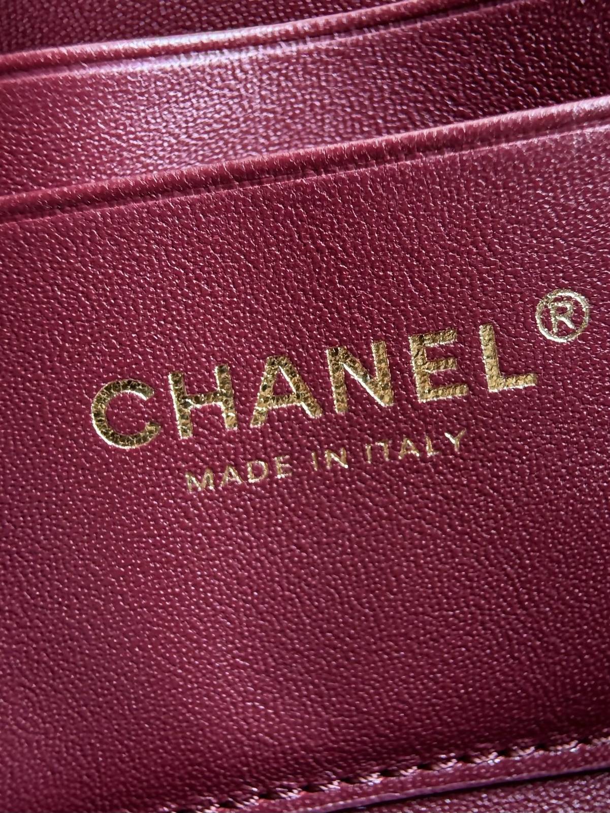 シャネル CHANEL 6473 マトラッセ フラップバッグ キャビアスキン プッシュロック ゴールド金具 ブラック レ - 画像 2