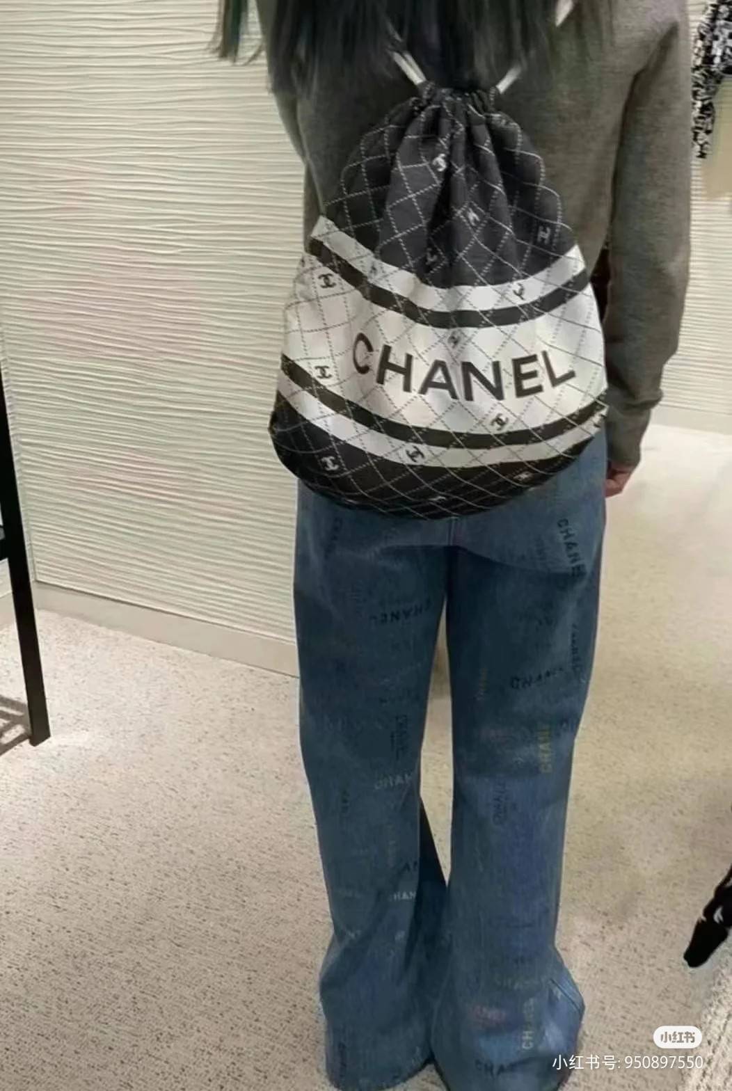 シャネル CHANEL マトラッセ ミニチェーンショルダーバッグ ブラック ゴールド金具 レディース - 画像 13