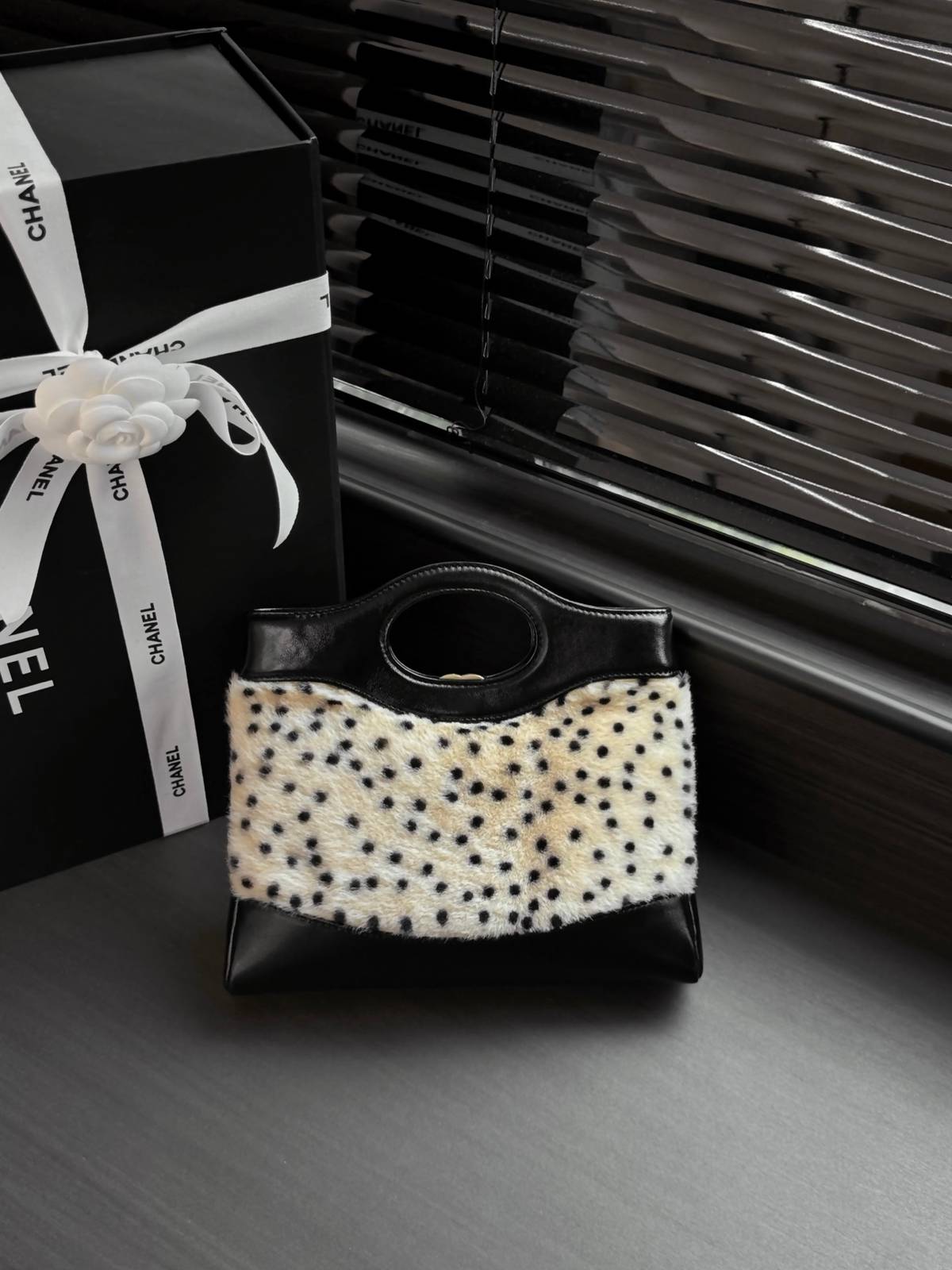 シャネル CHANEL マトラッセ ラムスキン フラップバッグ ゴールド金具 レザー編み込みチェーン ショルダーバッグ - 画像 18