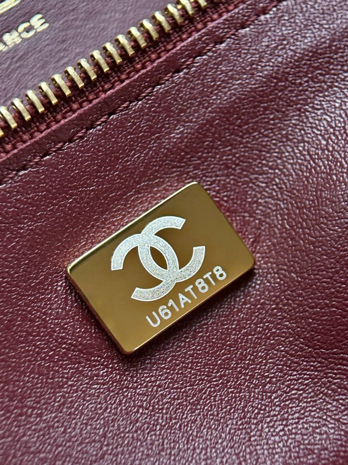 シャネル CHANEL マトラッセ キャビアスキン チェーンショルダーバッグ レディース ブラック ゴールド金具 - 画像 11