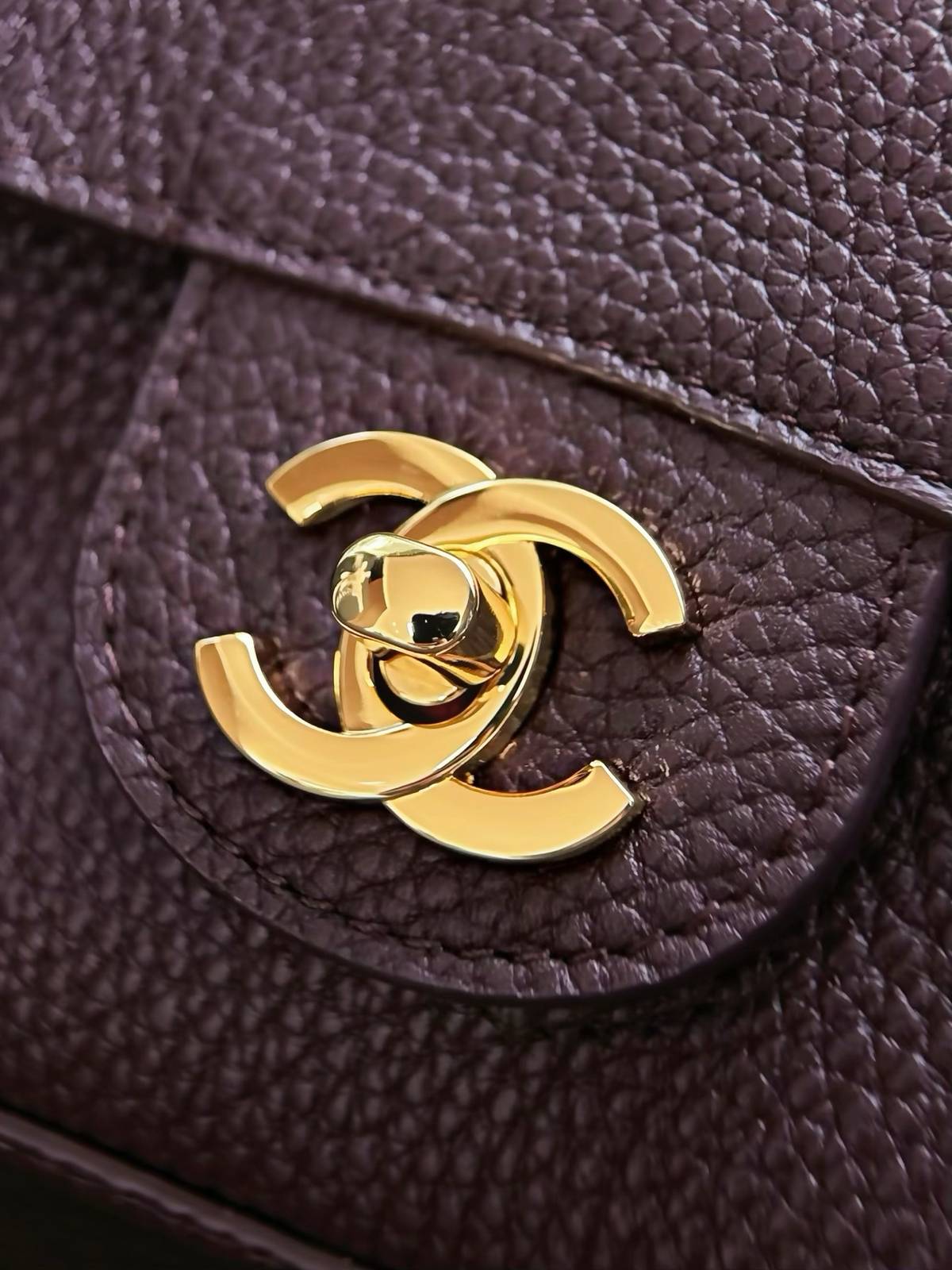 シャネル CHANEL マトラッセ キャビアスキン チェーンショルダーバッグ レディース ブラック ゴールド金具 - 画像 15