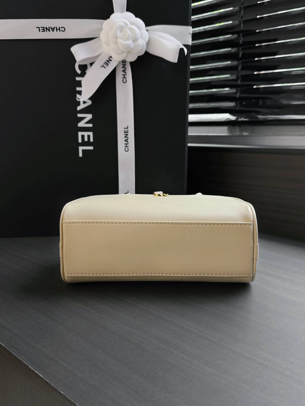 シャネル CHANEL マトラッセ ミニバッグ キャビアスキン ゴールド金具 チェーンショルダーバッグ レディース ブラ - 画像 8