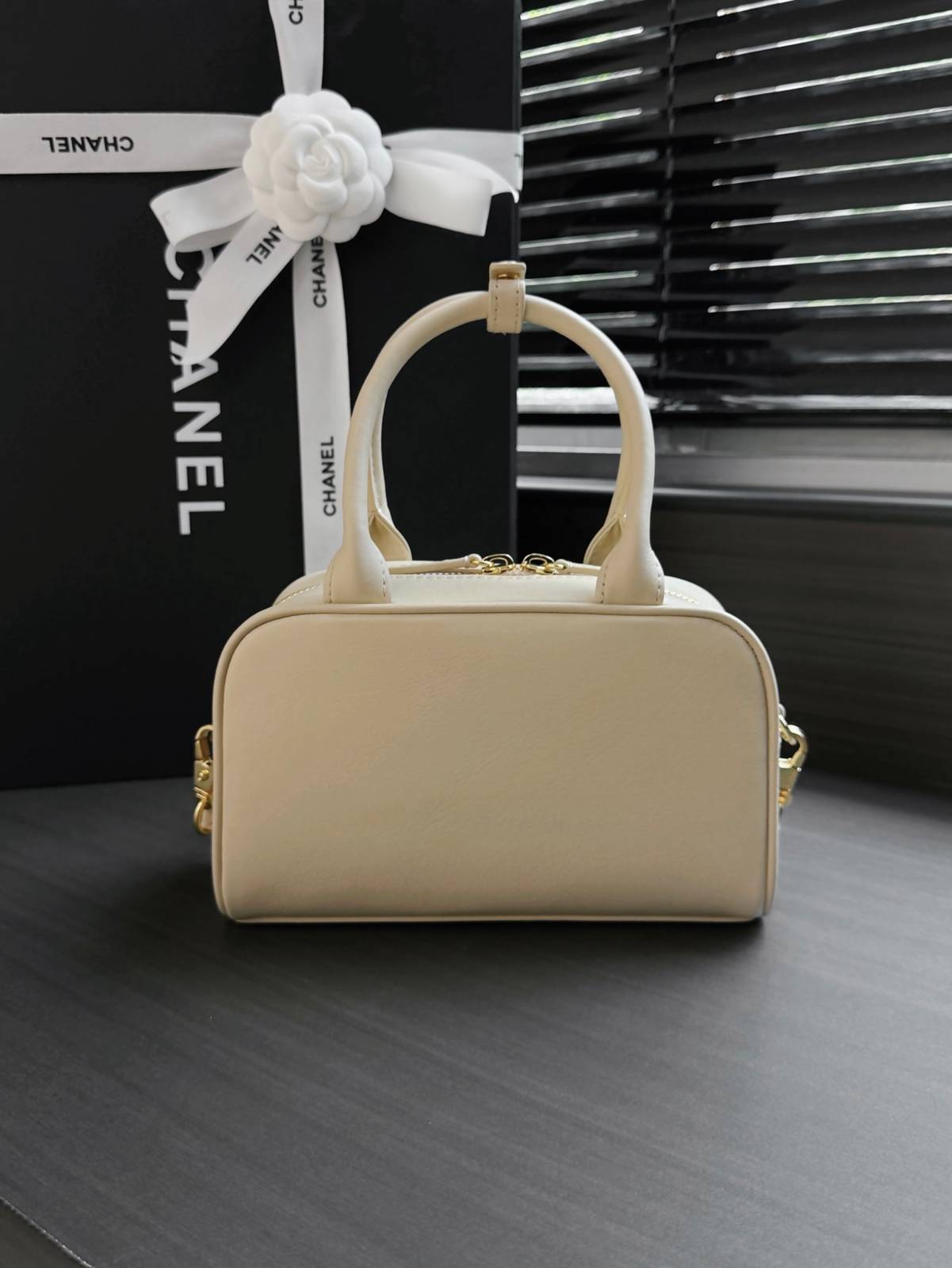 シャネル CHANEL マトラッセ ミニバッグ キャビアスキン ゴールド金具 チェーンショルダーバッグ レディース ブラ - 画像 10