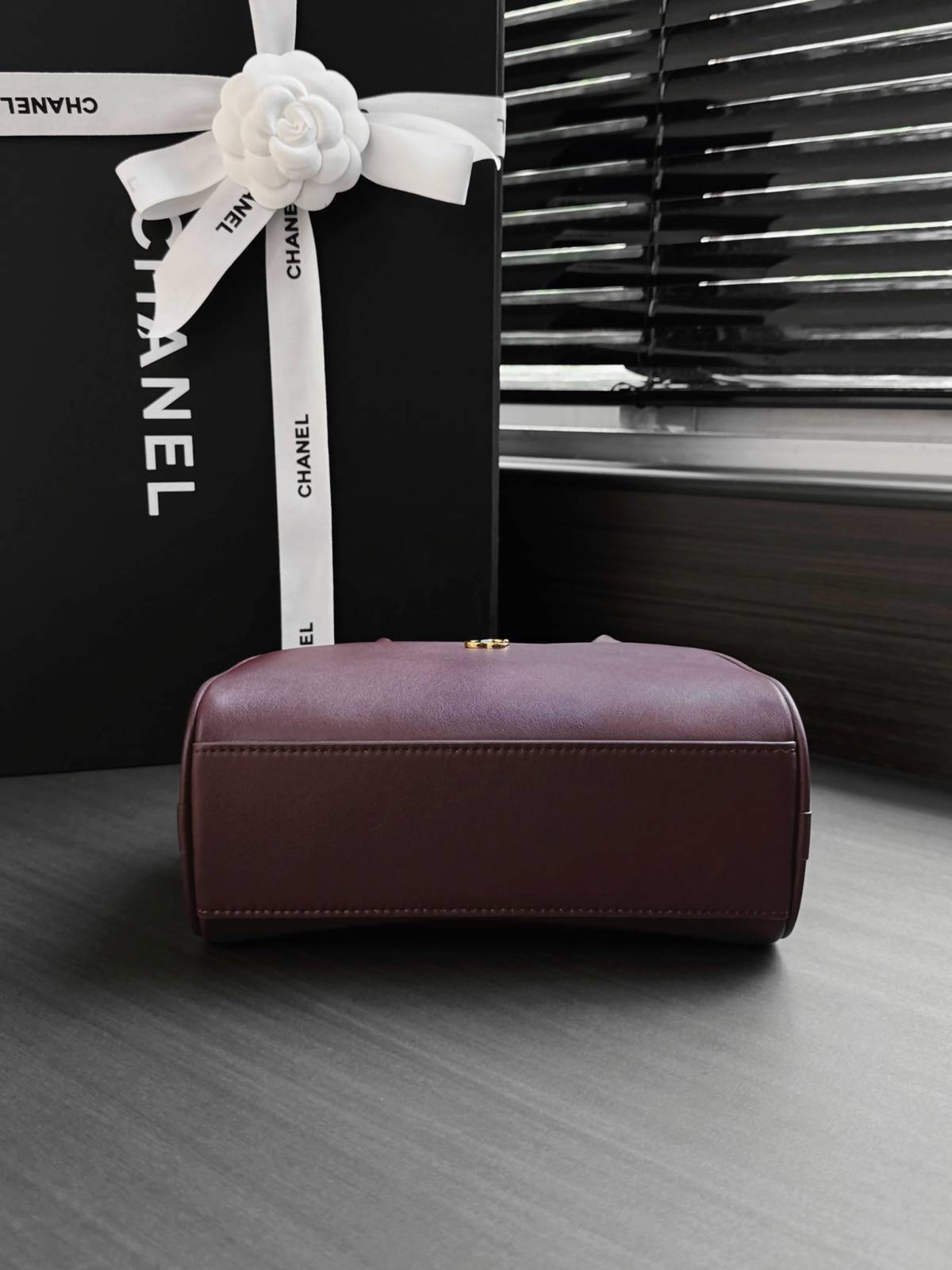 シャネル CHANEL マトラッセ ミニバッグ キャビアスキン ゴールド金具 チェーンショルダーバッグ レディース ブラ - 画像 18