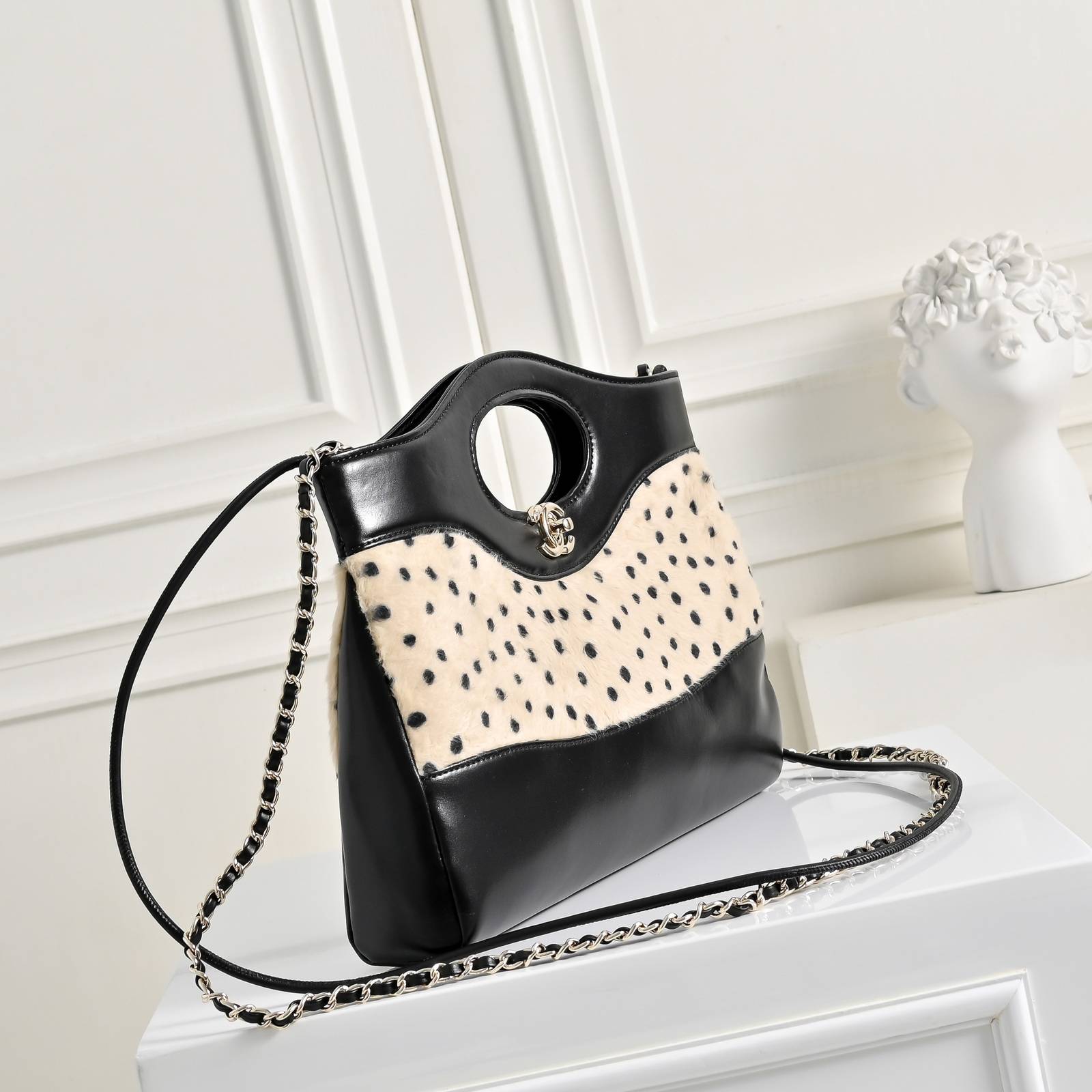 シャネル CHANEL マトラッセ マルチカラー ラムスキン チェーンショルダーバッグ ゴールド金具 レディース - 画像 18