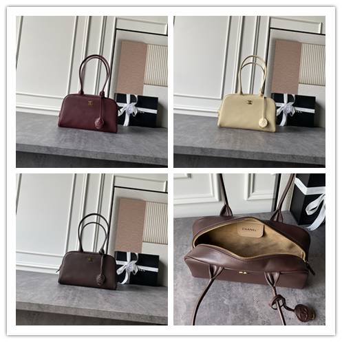 シャネル CHANEL AS6580 ボストンバッグ キャビアスキン ゴールド金具 2WAY レディース