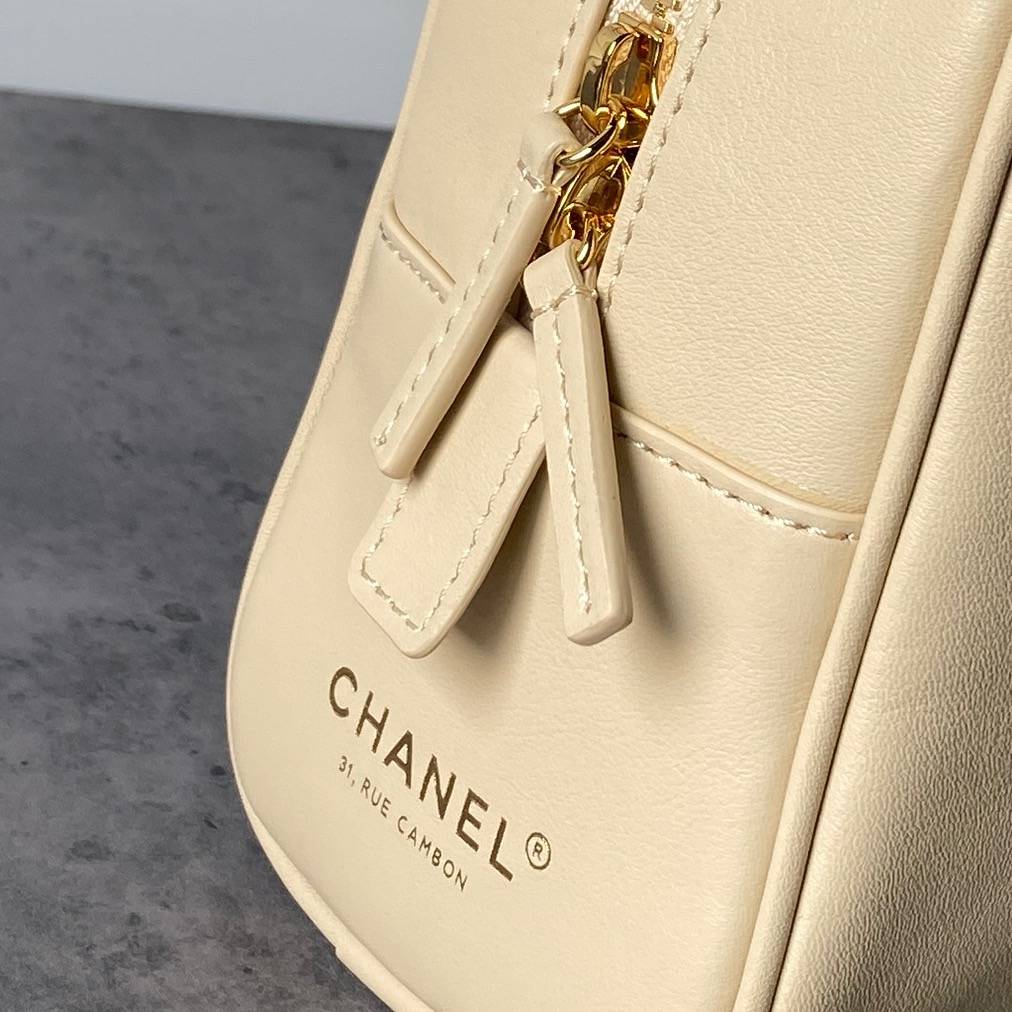 シャネル CHANEL AS6580 ボストンバッグ キャビアスキン ゴールド金具 2WAY レディース - 画像 15