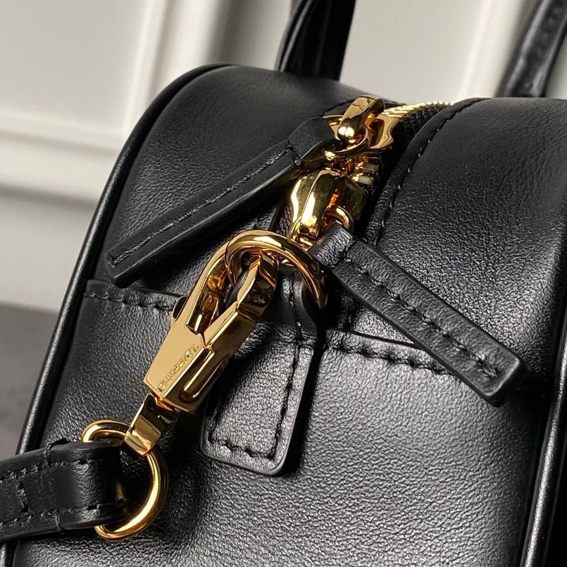 シャネル CHANEL マトラッセ ラムスキン チェーンショルダーバッグ ゴールド金具 ブラック ベージュ レディース - 画像 20