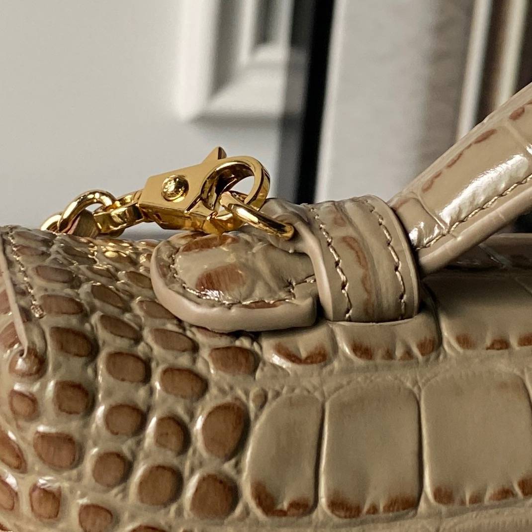 シャネル CHANEL マトラッセ チェーンショルダーバッグ キャビアスキン ヴァニティ バッグ ブラック ホワイト ベ - 画像 7