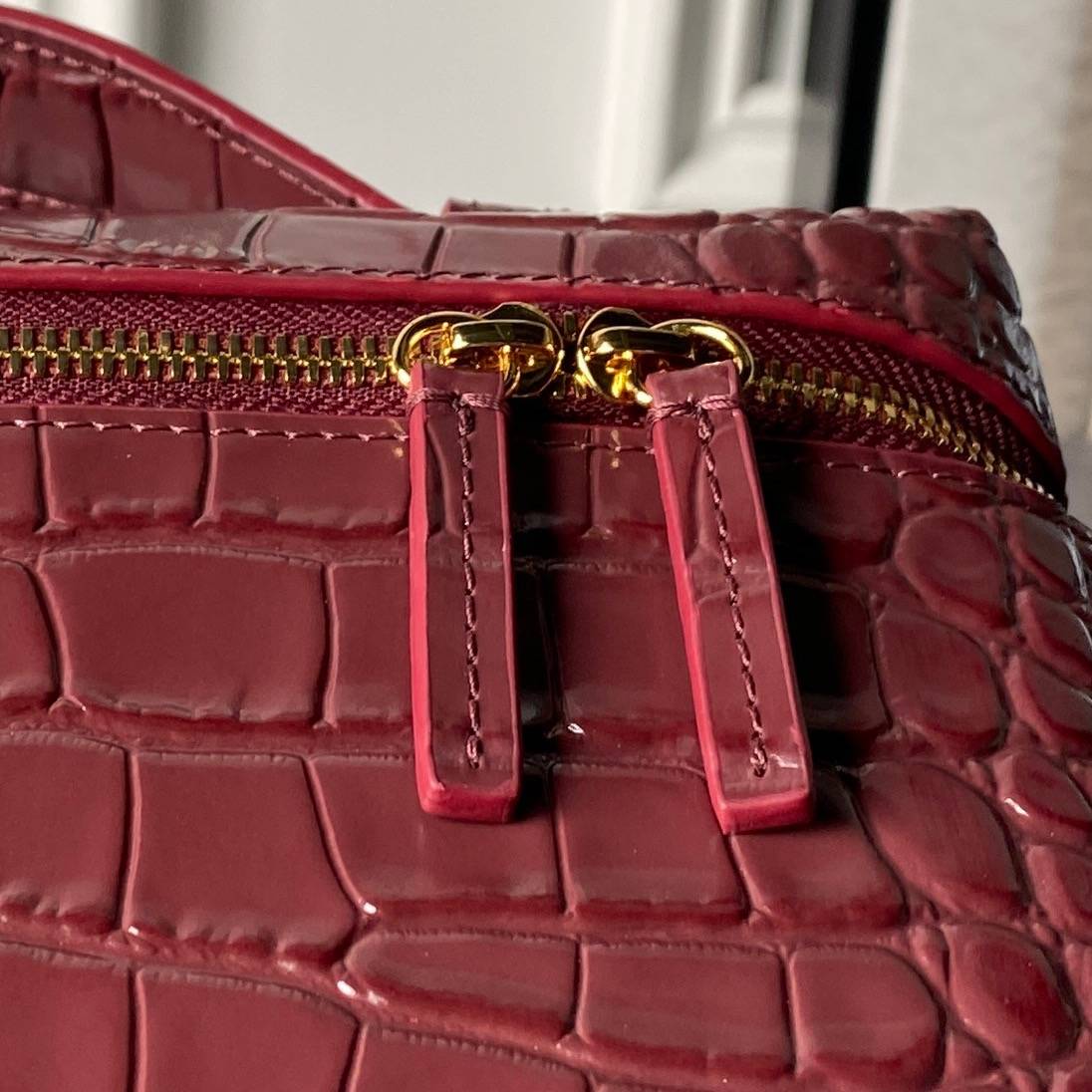 シャネル CHANEL マトラッセ チェーンショルダーバッグ キャビアスキン ヴァニティ バッグ ブラック ホワイト ベ - 画像 11