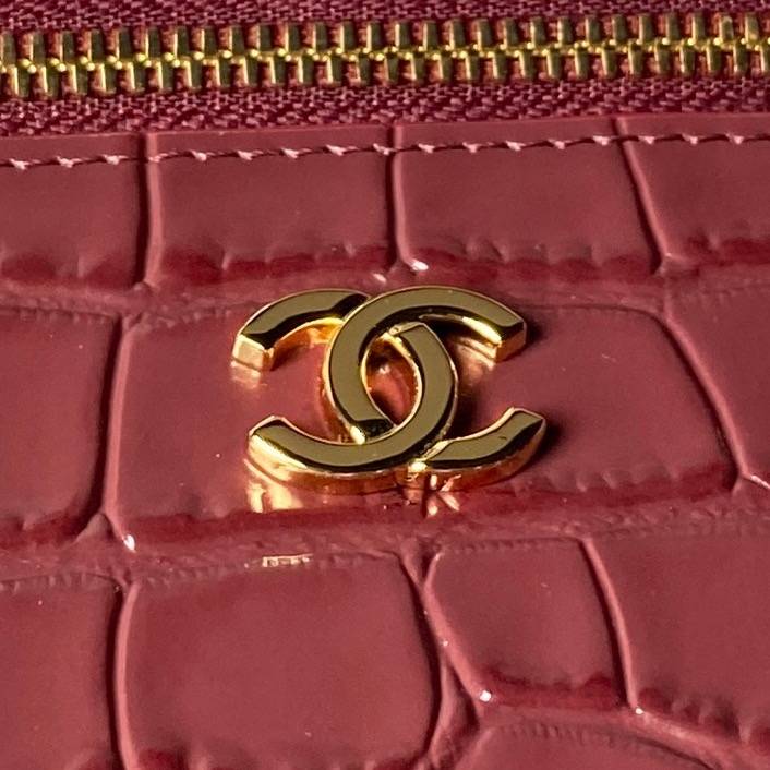シャネル CHANEL マトラッセ チェーンショルダーバッグ キャビアスキン ヴァニティ バッグ ブラック ホワイト ベ - 画像 17