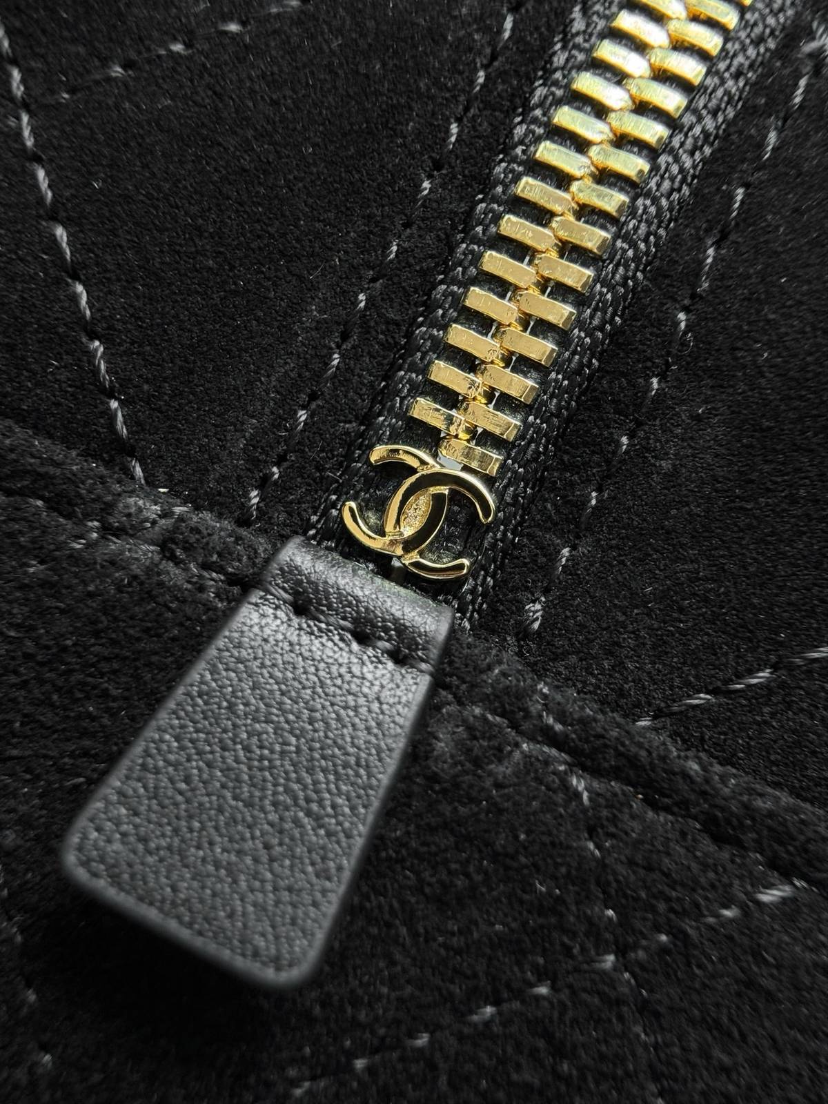 シャネル CHANEL マトラッセ ラムスキン チェーンショルダーバッグ ベージュ ゴールド金具 レディース - 画像 14
