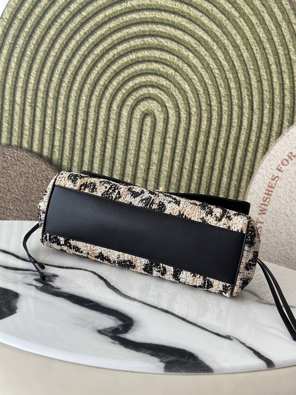 シャネル CHANEL マトラッセ キャビアスキン チェーンショルダーバッグ ブラック ゴールド金具 レディース - 画像 6