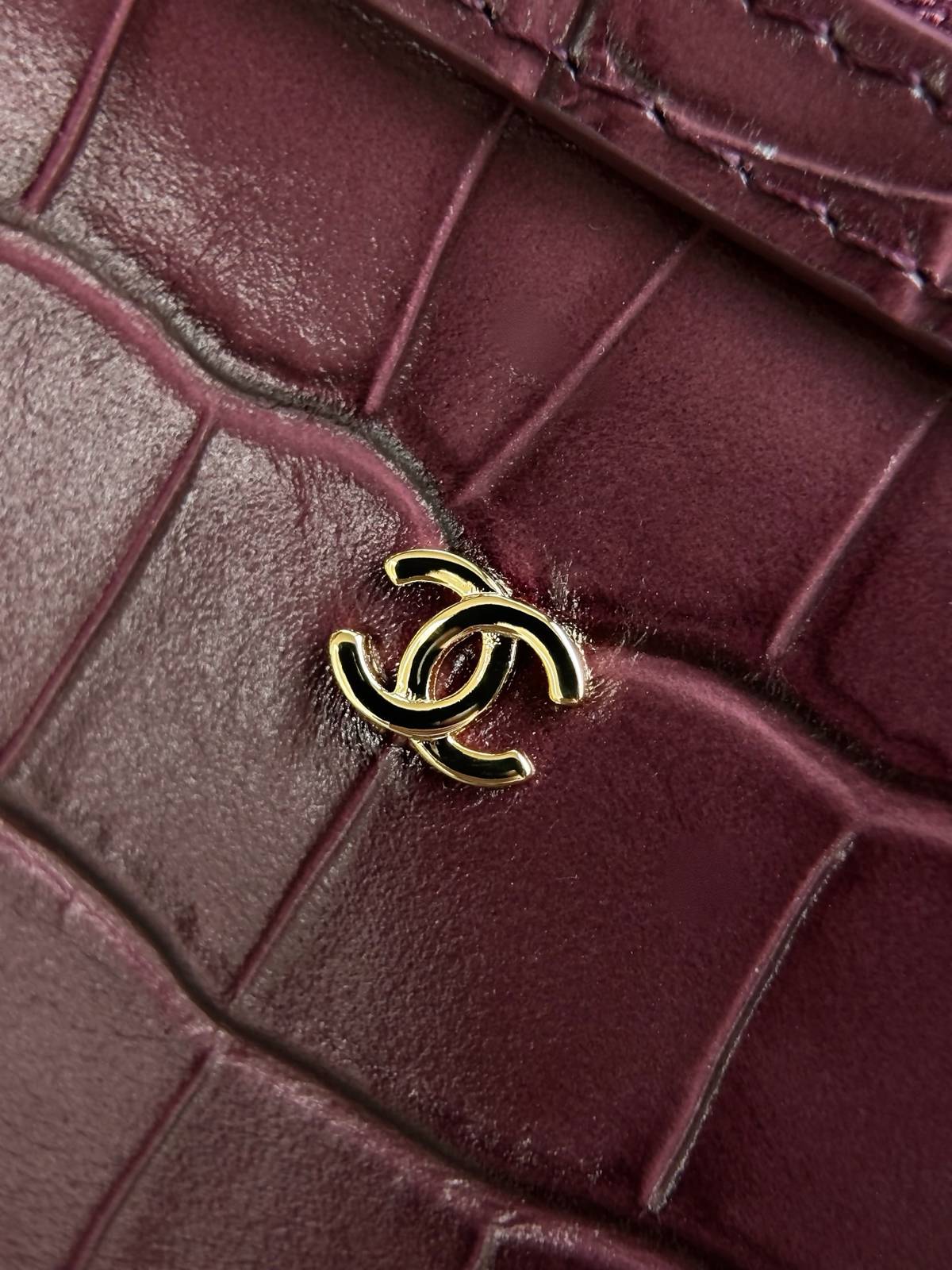 シャネル CHANEL マトラッセ キャビアスキン チェーンショルダーバッグ ゴールド金具 ブラック レディース - 画像 14